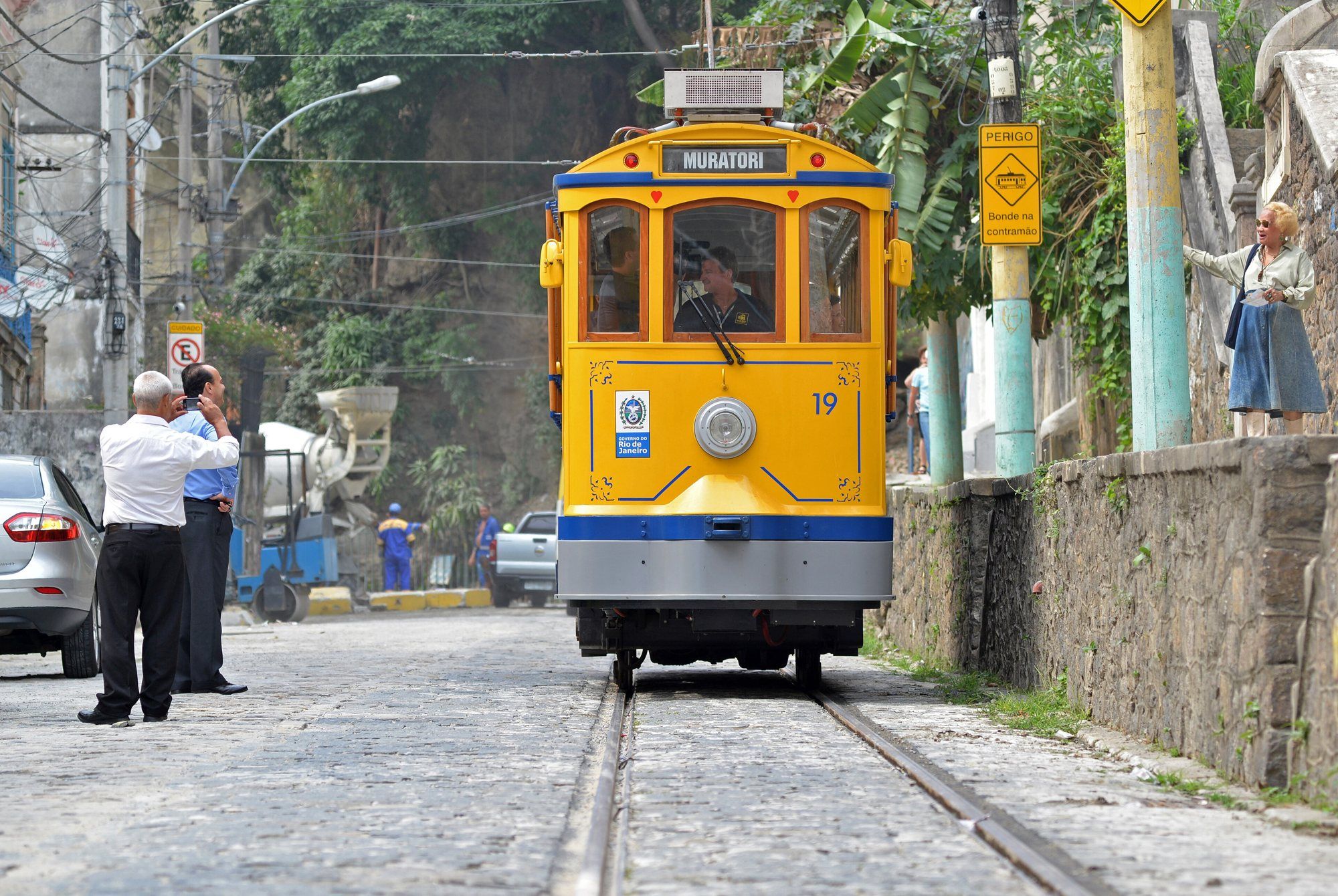 Santa Teresa e o bondinho